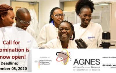 2020 Call for Nominations AGNES Grants for Junior Researchers